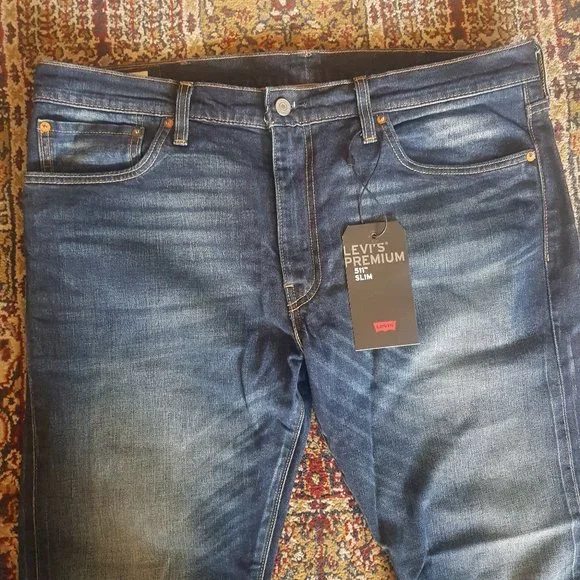 🌈 Authentic Levi's 511 Premium Selvedge jeans SOLD - Picture 2 of 4